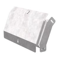 Угол вертикальный внешний 45 градусов с крышкой Стандарт 300х50 Промрукав