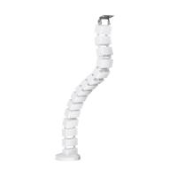 Кабель-канал вертикальный гибкий SquareDesign, пластик, белый, длина 0.792м