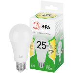 LED A60-25W-830-E27 GL  Лампа светодиодная ЭРА GREEN LINE LED A60-25W-830-E27 GL 25Вт груша теплый свет E27