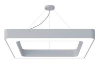 Светильник светодиодный Geometria ЭРА Quadro SPO-162-W-40K-070 70Вт 4000К 4200Лм IP40 800*800*80 белый подвесной
