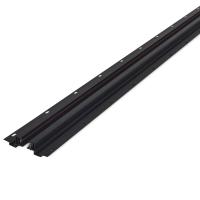 Однофазный шинопровод под ГКЛ12,5мм, встраиваемый L2000х77,37х19,88 мм, черный