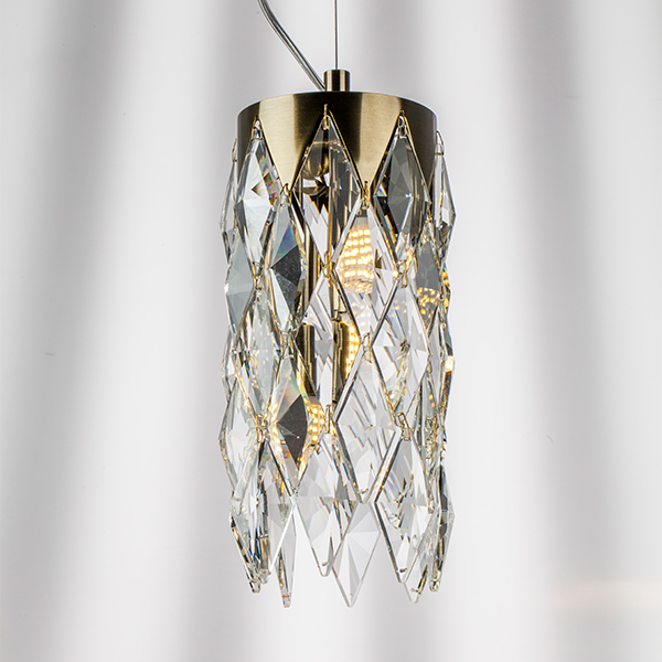 722033 Люстра LIMPIO 3х28W G9 БРОНЗА/ПРОЗРАЧНЫЙ