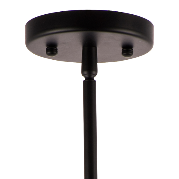 732417 Люстра GABBIA 1х40W E27 ЧЕРНЫЙ