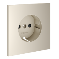 Накладка для розетки с заземлением и защитными шторками, S70 (кашемир)