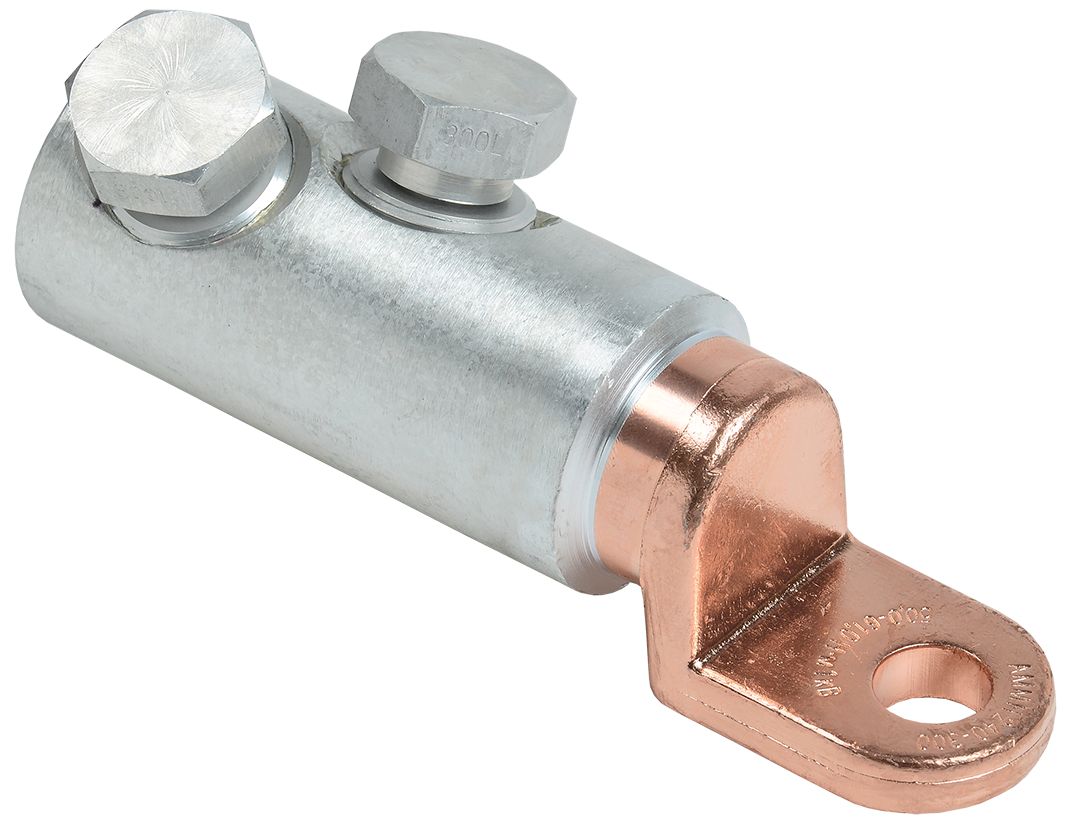 Медно-алюминиевый механический наконечник со срывными болтами АММН 240-300 до 1кВ IEK