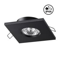 370805 SPOT NT22 329 черный Светильник встраиваемый влагозащищенный IP44 GU10 50W 220V AQUA