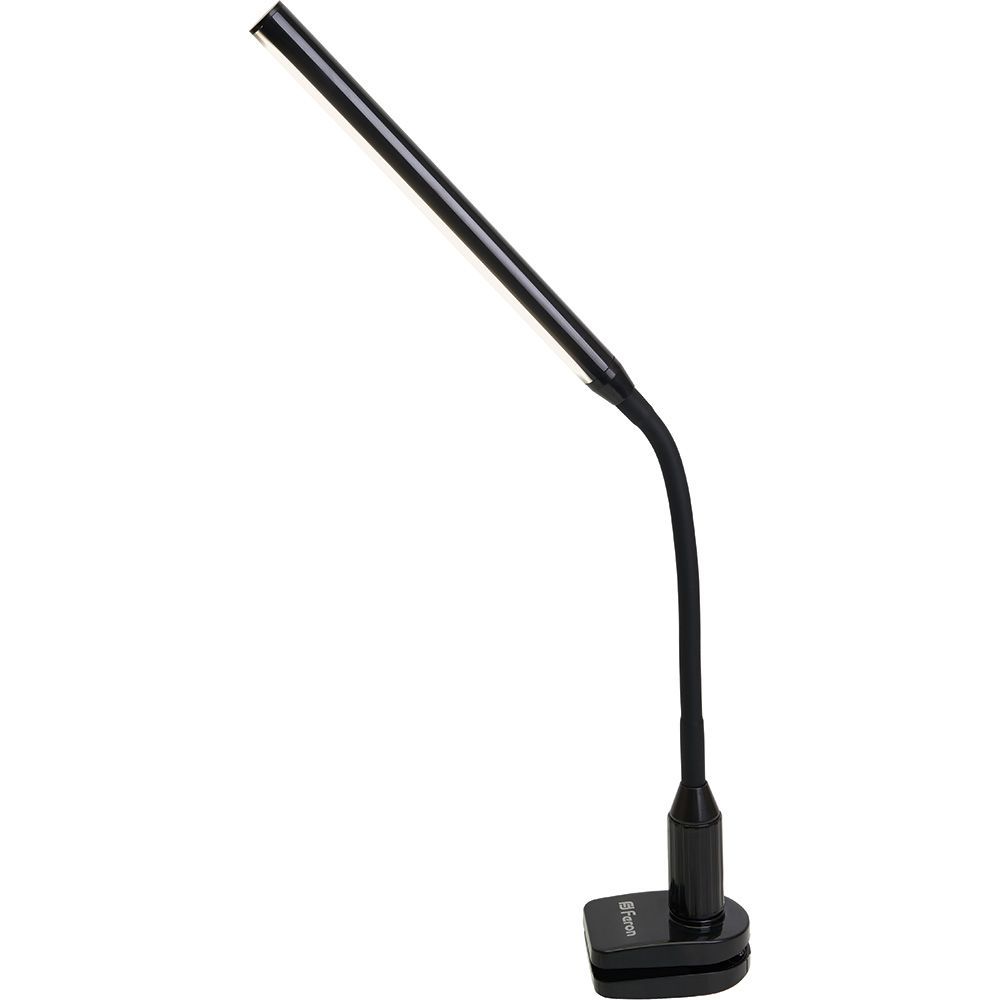 Настольный светодиодный светильник Feron DE1727 6W, 4000K, 100-240V, черный FERON DE1727