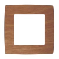 12-5001-09 ЭРА Рамка на 1 пост, Эра12, дуб (20/200/6400)