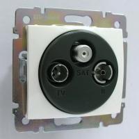 Legrand Valena Бел Розетка TV- FM-SAT единственная 5-2400 МГц 1 5 дБ