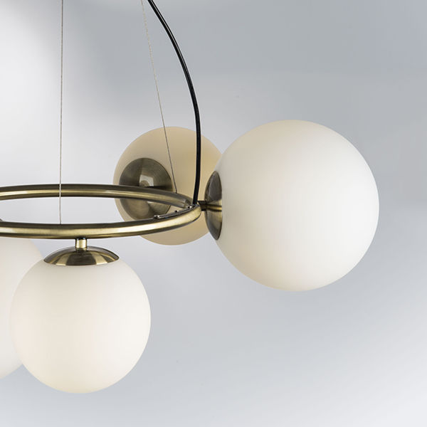 815051 Люстра GLOBO 5х40W G9 ЛАТУНЬ