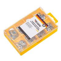 Набор плоских и гроверных шайб (200 шт/уп) KRANZ