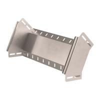 Угол вертикальный внешний 45 градусов Стандарт INOX (AISI 409) 500х100 Промрукав