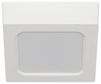 Светильник светодиодный ЭРА LED 20-12-4K накладной квадратный 12Вт 4000К