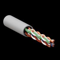 Витая пара TERACOM Cat.5E U/UTP 4 п. solid PVC сер. (305м)