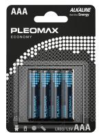Батарейки Pleomax LR03-4BL Economy Alkaline (40/400/25600)