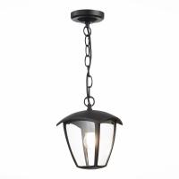 SL081.403.01 Светильник уличный подвесной ST-Luce Черный/Черный, Прозрачный E27 1*40W SIVINO