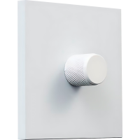 Светорегулятор поворотный Triac, LED 100 Вт (акт.нагрузка-макс. 300Вт), белый, серия N96