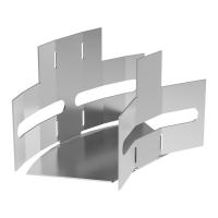 Угол горизонтальный изменяемый 0-45 градусов Стандарт INOX (AISI 304) 50х50 Промрукав