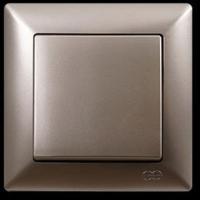 VS2825101 Выкл. 1-клав. бежевый металлик