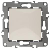 12-1101-02 ЭРА Выключатель, 10АХ-250В, IP20, Эра12, слоновая кость (10/100/3200)