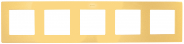 Рамка 5 постов  золото