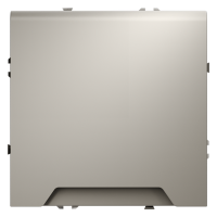 Розетка встраиваемая VOLTUM S70 с заземлением, защитными шторками и крышкой 16А, (кашемир)