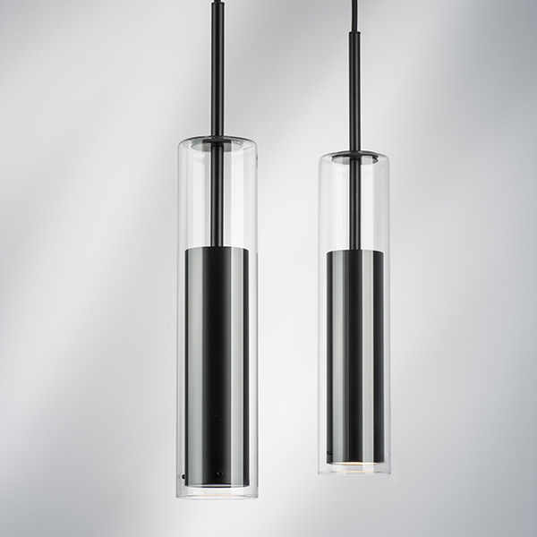 756017 Люстра CILINO 1х40W GU10 MATT BLACK