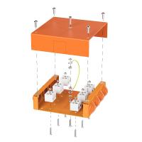 Коробка металлическая огнестойкая 70-0370-FR6.0-12 Е15-Е120 130х130х35 Промрукав