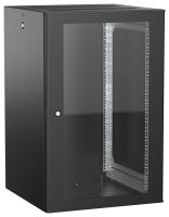 ITK UNITBOX W Шкаф настенный 18U 600х600мм дверь стеклянная черный