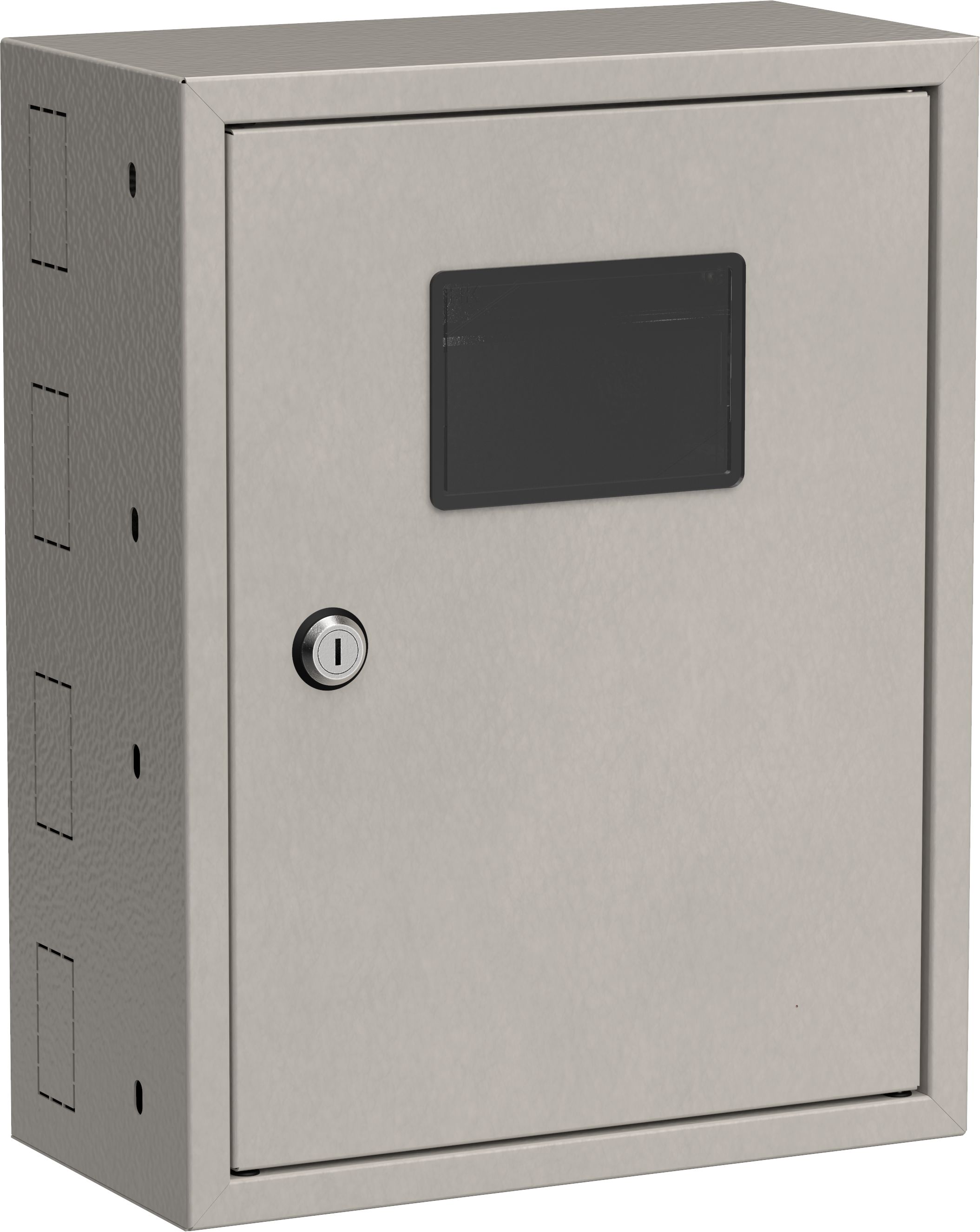 Ящик учетно-распределительный ЯУР-380-300 с двумя DIN-рейками (385х300х150мм) УХЛ3 IP31 IEK