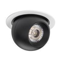 i61674 Светильник INTERO LED 9W 850LM 24G БЕЛЫЙ/ЧЕРНЫЙ 4000K (217616+217074)