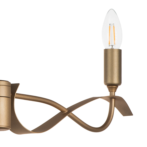 733263 Люстра RAGNO 6х40W E14 ЗОЛОТО