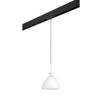 PRO810020 Светильник д/1-фазн трека AGOLA 1х40W E14 ХРОМ/БЕЛЫЙ/ЧЕРНЫЙ (810020+595007)