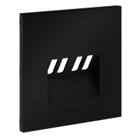 Накладка для розетки акустической 4-местной , S70 (черный матовый)