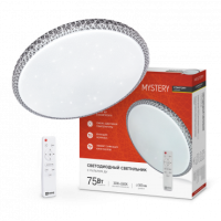 Светильник сд COMFORT MYSTERY 75Вт 230В 3000-6500K 6000Лм 500x85мм с пультом ДУ IN HOME
