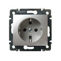 Legrand Valena Алюминий Розетка 1-ая с/з