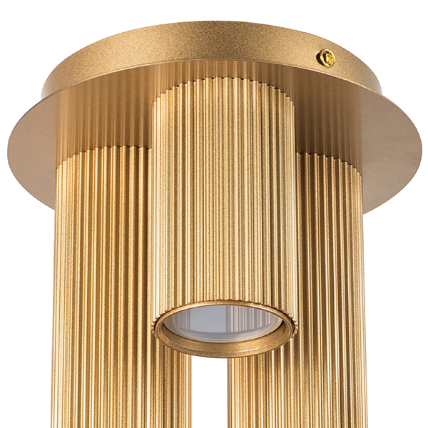 718033 Люстра ROMA 3х28W GU10 (led) CHAMPAGNE GOLD