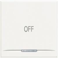 BT Axolute White Клавиши с символами для системы автоматизации для 1 функции - 2 модуля  OFF