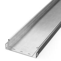 Лоток неперфорированный Стандарт INOX (AISI 304) 200х50х3000 (0,8 мм) (3 м/уп) Промрукав