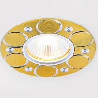 A808 AL/G алюминий/золото MR16