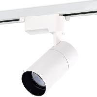 Светильник трековый, 15Вт, D65хH130мм, 1200Лм, 36°, 4000К, IP20, Ra>80, белый