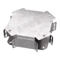 Ответвитель Х-образный с крышкой Стандарт 100х80 Промрукав