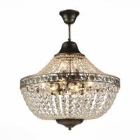 SL669.403.11 Люстра подвесная ST-Luce Черное золото/Прозрачный E14 11*40W ANTICATO