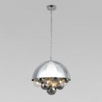 Подвесной светильник со стеклянными плафонами 30178 хром