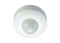 Датчик движения потолочный, накладной, 3-x  проводной, макс.1200Вт, белый