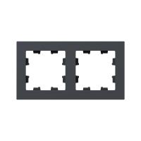 2 - местная рамка, графит, пластик Эпика EKF