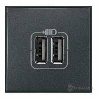 BT Axolute Антрацит Разъем д/зарядки 2хUS