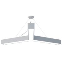 Светильник LED Geometria ЭРА Igrek SPO-144-W-40K-066 66Вт 4000К 4000Лм IP40 1200*1200*80 белый подвесной драйвер внутри