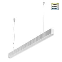 359404 OVER NT24 белый Светильник подвесной с переключателем цв.температуры, длина провода 2м IP20 LED 28W 220V 3000/4000/6000K YESO