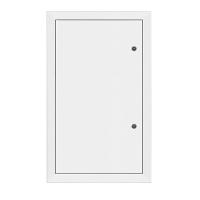 Щит этажный до 4 кв. без окон и без слабот. отс. 1-дверный, замок трехгранный (1000х650х150) RAL9016 EKF PROxima